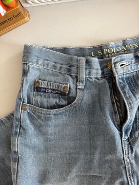 Vintage U.S. Polo Assn. Light Blue Jorts